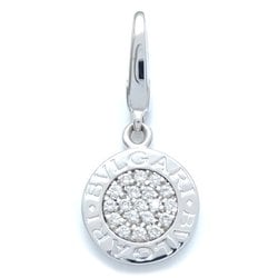 BVLGARI Charm Diamond Pendant Top K18WG White Gold 292223