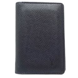 LOUIS VUITTON Louis Vuitton Taiga Business Card Holder, Case, M30512 Porte Carte Sample Ardoise 180641