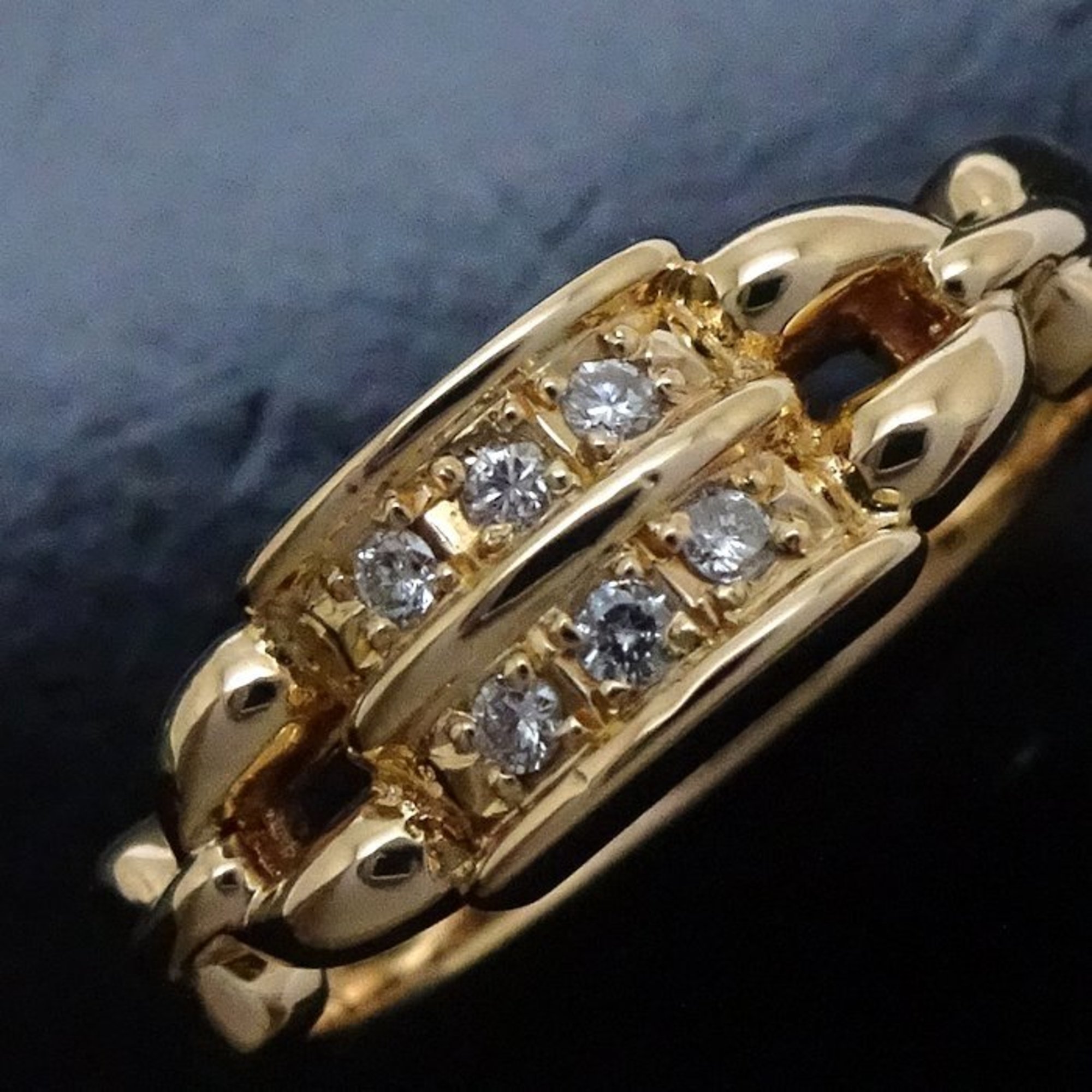 SEIKO Diamond Ring K18YG Yellow Gold 292231