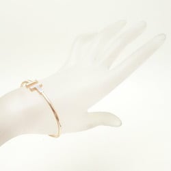 TIFFANY&Co. Tiffany T Wire Bracelet Bangle White Shell Diamond Medium 750PG Pink Gold K18RG Rose 292239