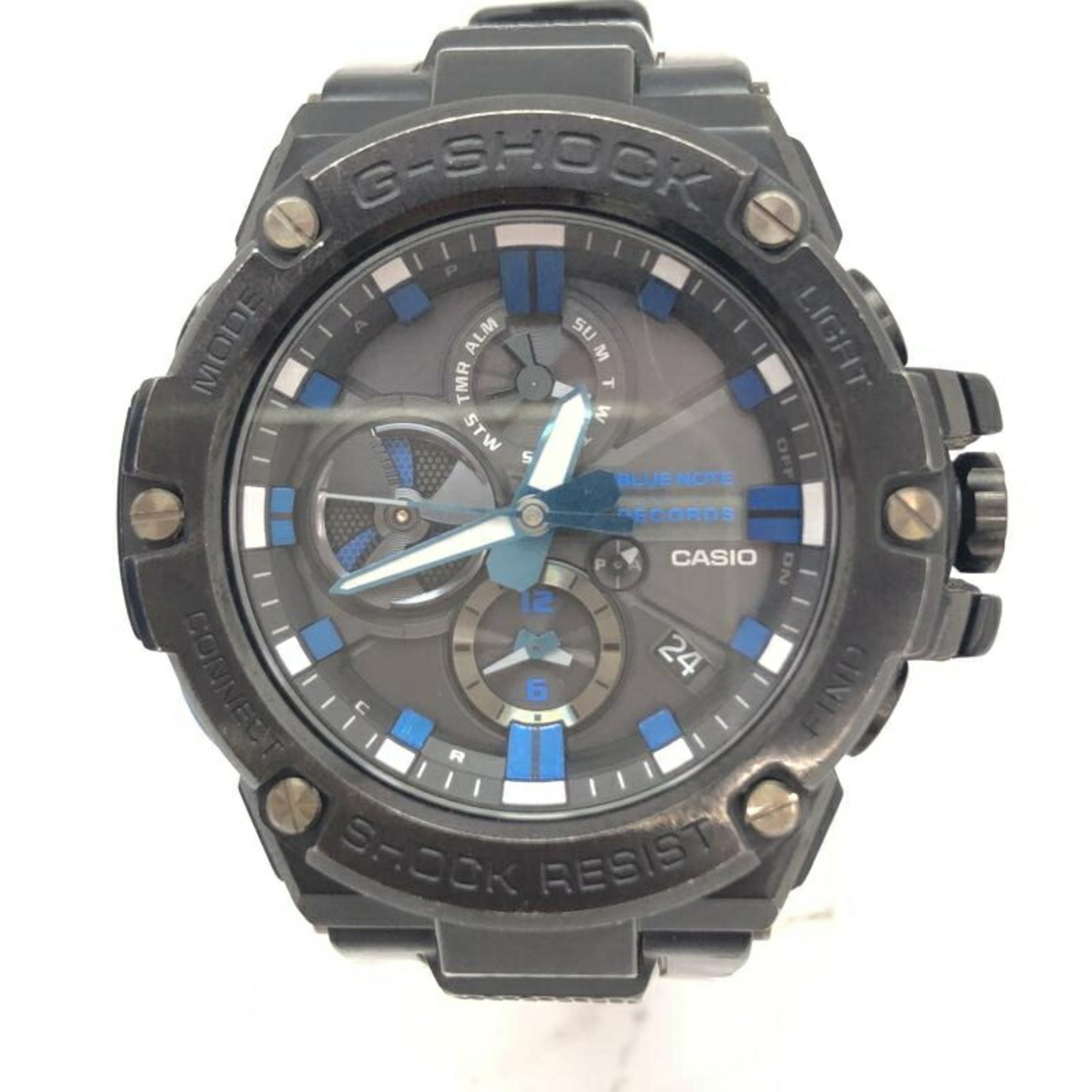 CASIO G-SHOCK Watch BLUE NOTE RECORDS GST-B100BNR-1AJR Tough Solar G-Shock