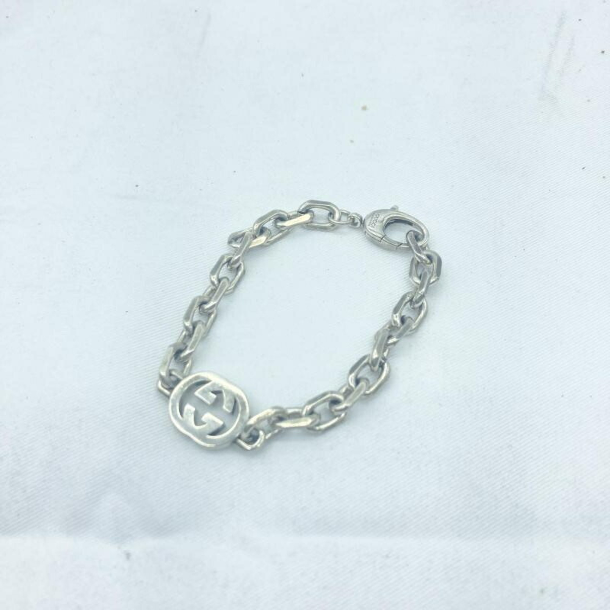 GUCCI Interlocking GG Bracelet 925 Gucci