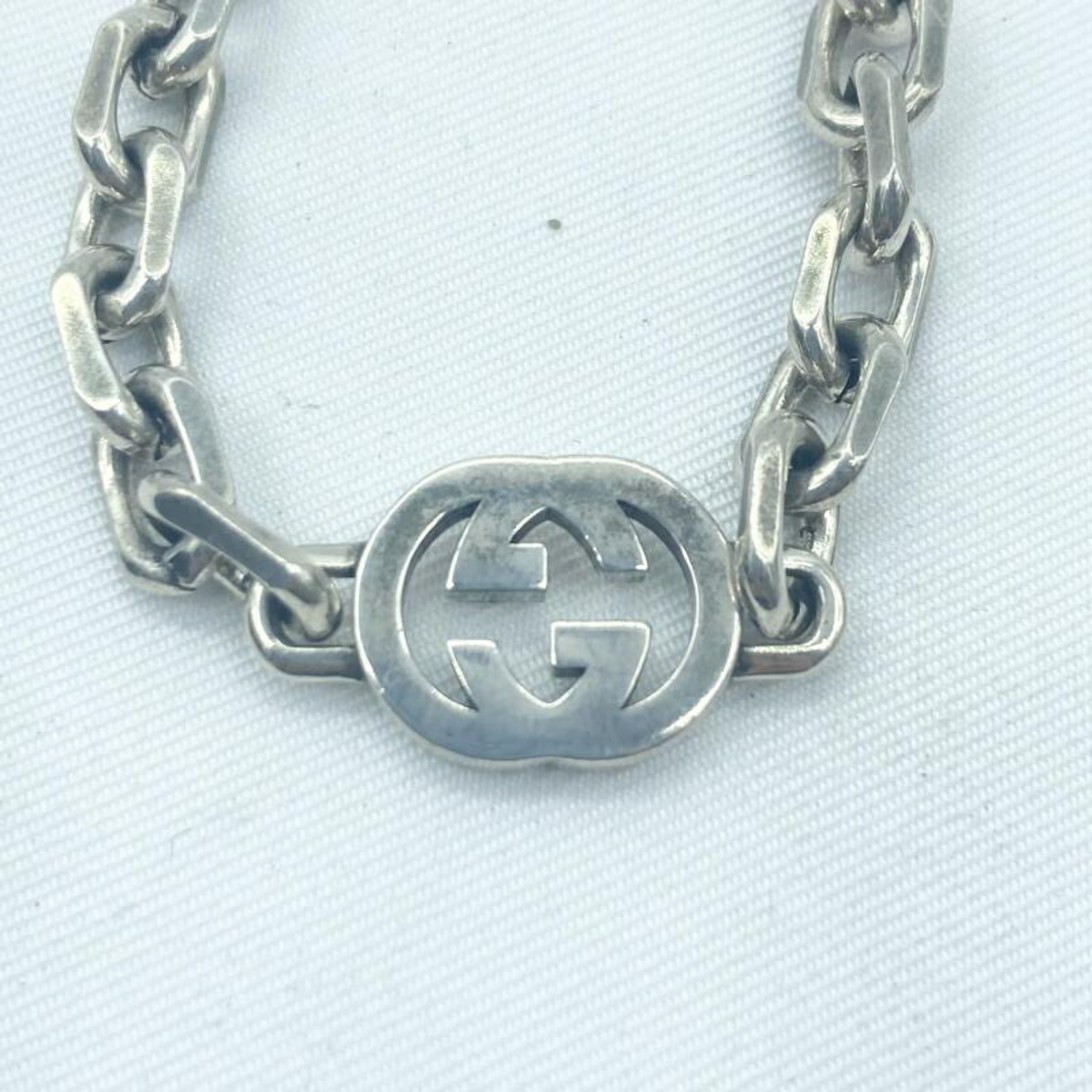 GUCCI Interlocking GG Bracelet 925 Gucci