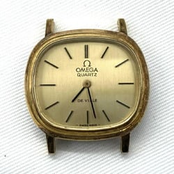 OMEGA De Ville Gold Dial Quartz Watch Omega