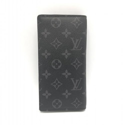 LOUIS VUITTON Portefeuille Brazza Long Wallet M61697 Monogram Eclipse Black Louis Vuitton