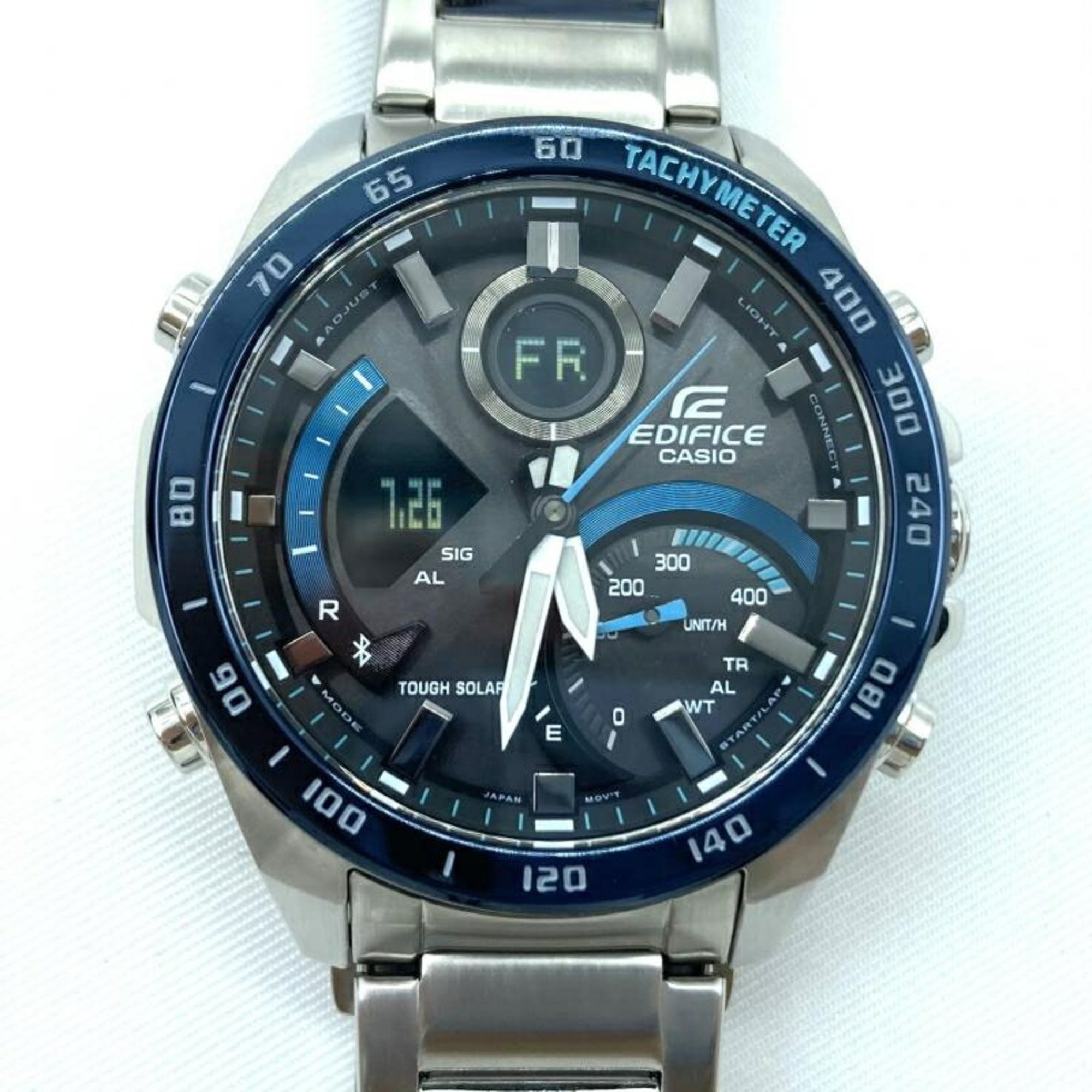 CASIO EDIFICE ECB-900DB-1BDR Watch Casio Edifice Solar Black Blue