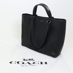 Coach COACH Shoulder Bag Tote C8157 Leather Black Outlet