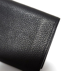 Louis Vuitton LOUISVUITTON Portefeuille Lock Tri-fold Wallet M63921 Noir Leather Compact Women's