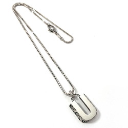 GUCCI Gucci Initial Necklace U Silver 925 Unisex