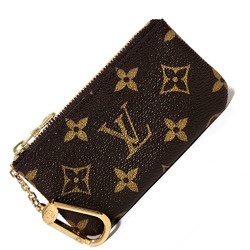 Louis Vuitton LOUISVUITTON Monogram Pochette Cle M62650 Brown Canvas Wallet/Coin Case Coin Purse Key Men's Women's