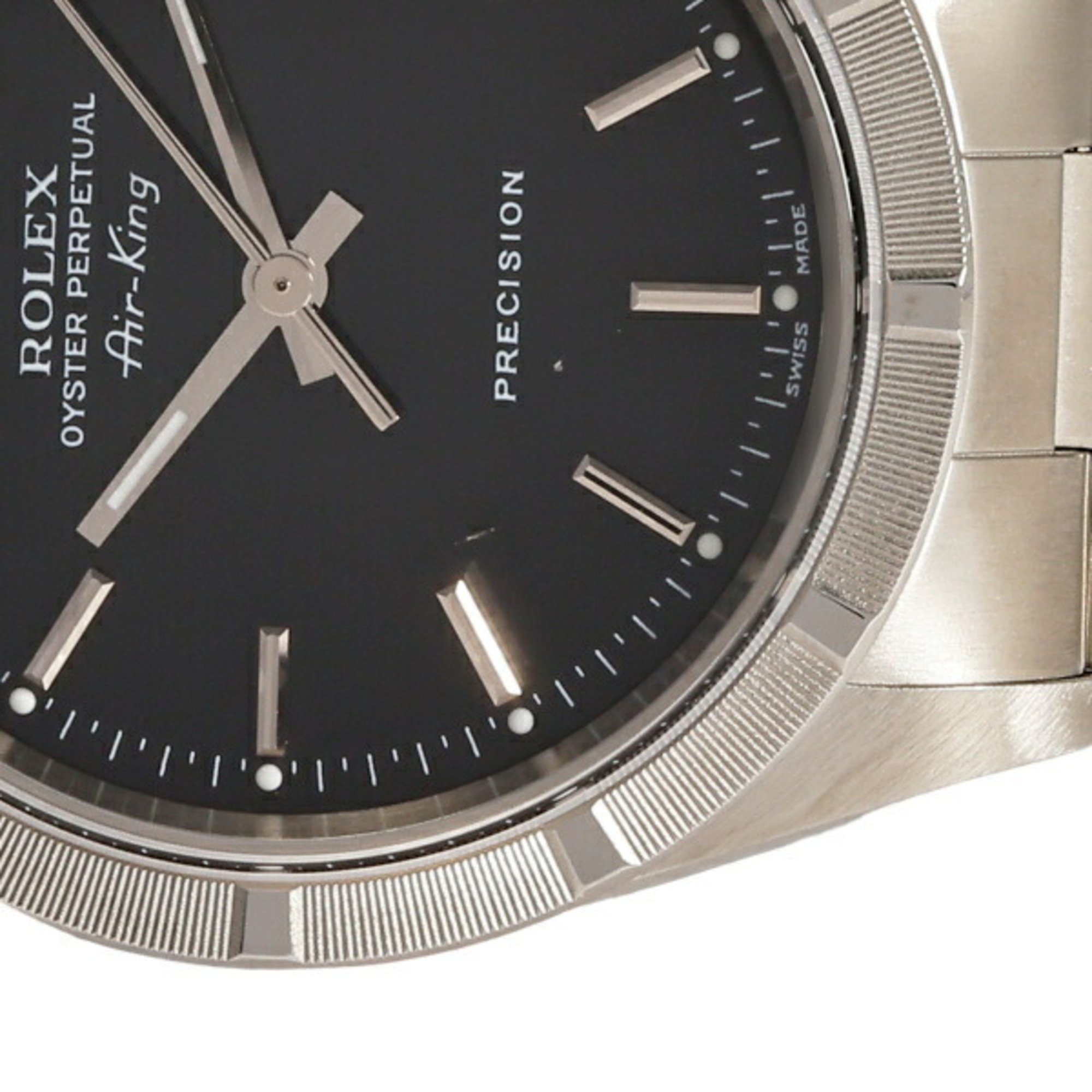 Rolex Air King 14010M Black Dial Men's Watch