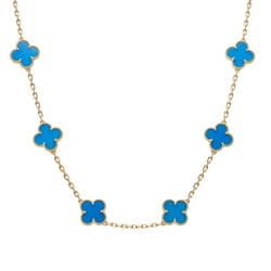 Van Cleef & Arpels Alhambra 10 motifs K18YG yellow gold necklace