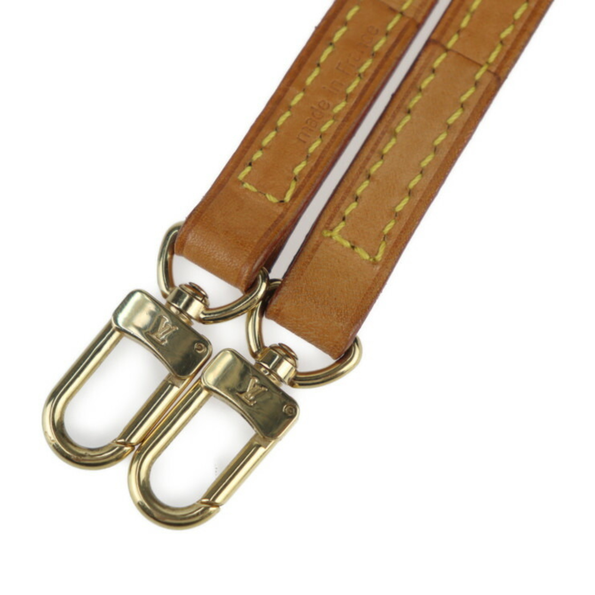 LOUIS VUITTON Louis Vuitton Strap Shoulder J00145 Natural Tanned Leather Replacement