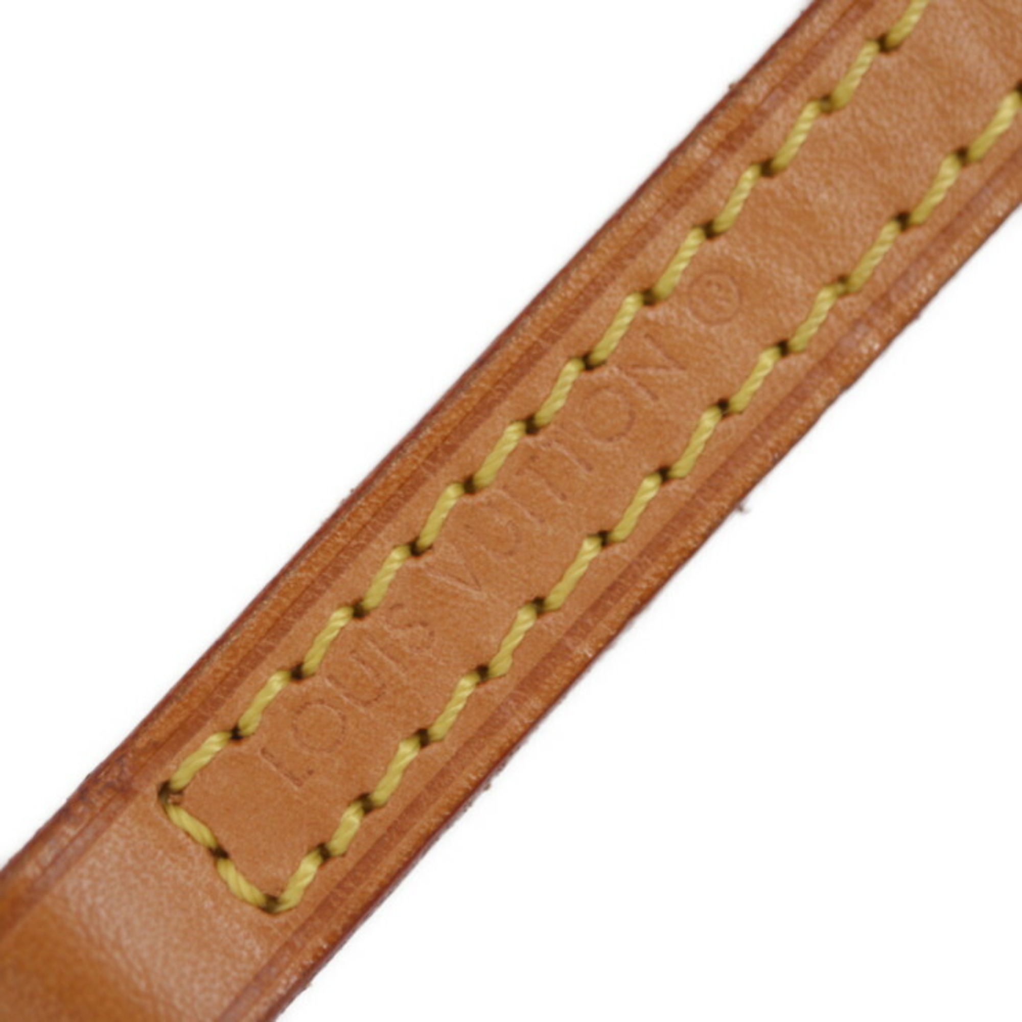 LOUIS VUITTON Louis Vuitton Strap Shoulder J00145 Natural Tanned Leather Replacement