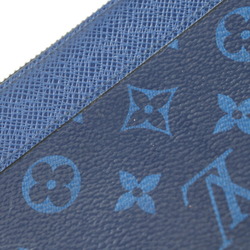 LOUIS VUITTON Louis Vuitton Pochette Discovery PM Taiga Rama Pouch M30278 Monogram Canvas Cobalt Clutch Bag Second