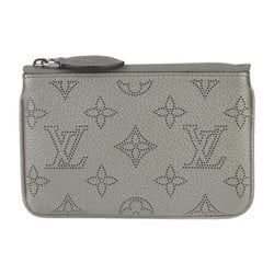 LOUIS VUITTON Louis Vuitton Pochette Cle Wallet/Coin Case M81704 Monogram Mahina Silver Coin Purse Key