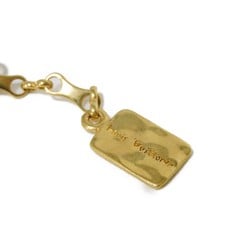 LOUIS VUITTON Necklace Helicopter Pendant Long Chain GP Plated Gold MP0329 Men's Women's