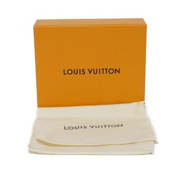 Louis Vuitton LOUIS VUITTON Necklace Collier Chain Monogram Flower Engraved Current LV Metal Silver M64196 Men's