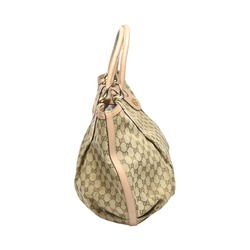 GUCCI Tote Bag Handbag GG Pattern Canvas 269951 Beige