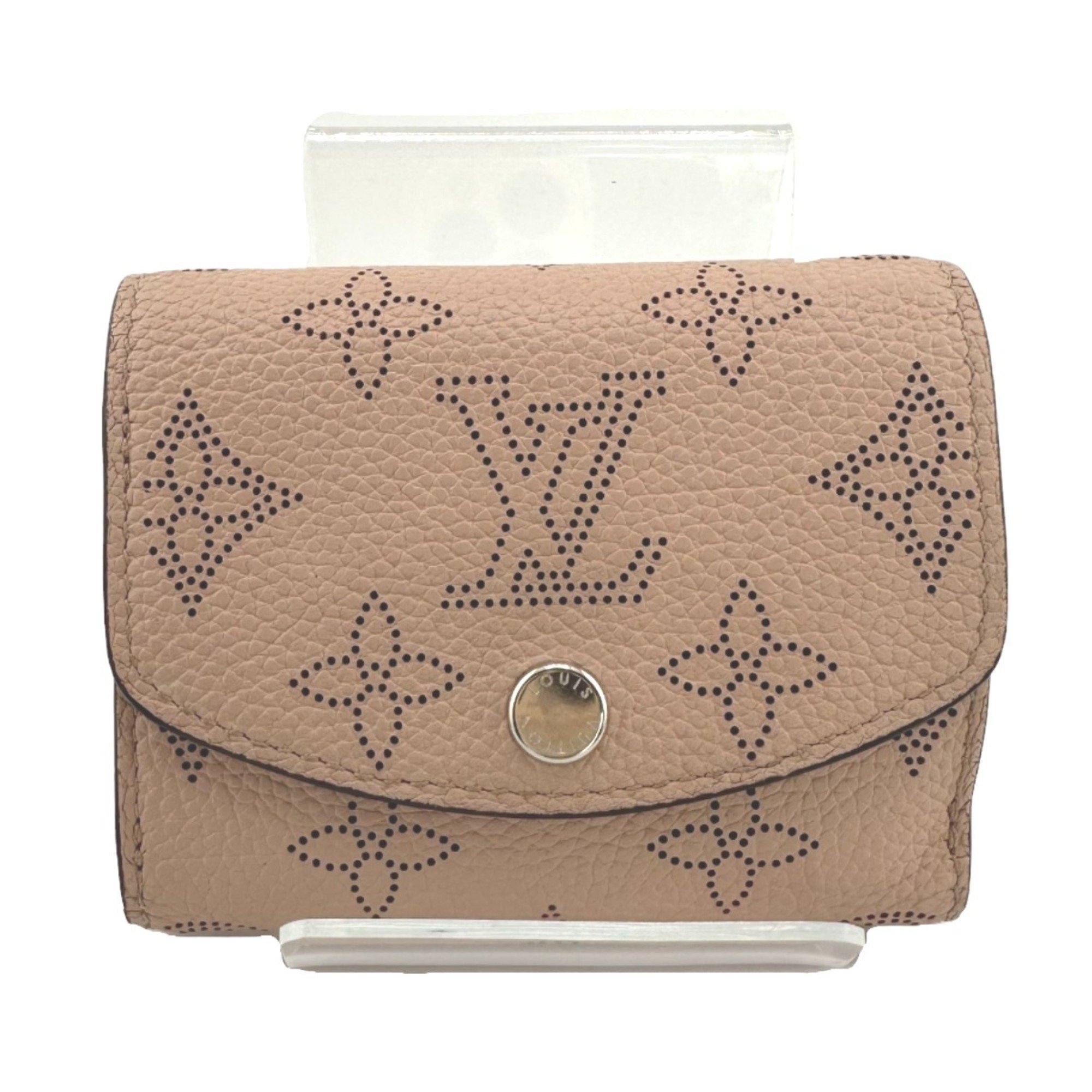 Louis Vuitton LOUIS VUITTON Bi-fold wallet Mahina Portefeuille Iris XS Monogram M67499 Magnolia LV