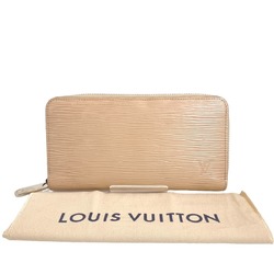 Louis Vuitton LOUIS VUITTON Long Wallet Epi Zippy Leather M67805 Beige LV