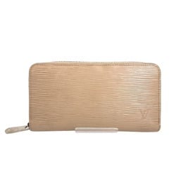 Louis Vuitton LOUIS VUITTON Long Wallet Epi Zippy Leather M67805 Beige LV