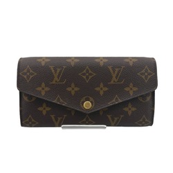 Louis Vuitton LOUIS VUITTON Long Wallet Monogram Portefeuille Sarah Canvas M60531 Brown LV