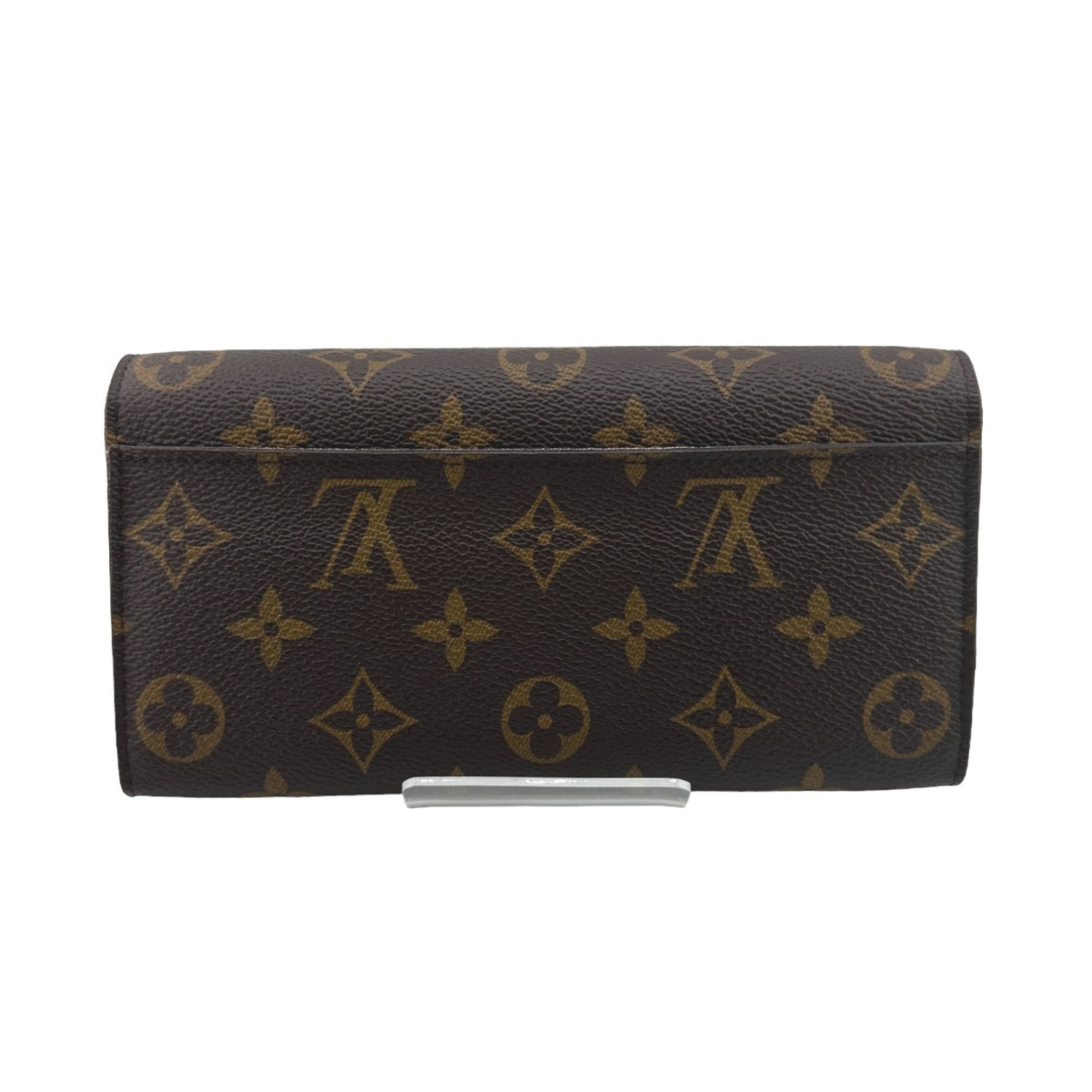 Louis Vuitton LOUIS VUITTON Long Wallet Monogram Portefeuille Sarah Canvas M60531 Brown LV