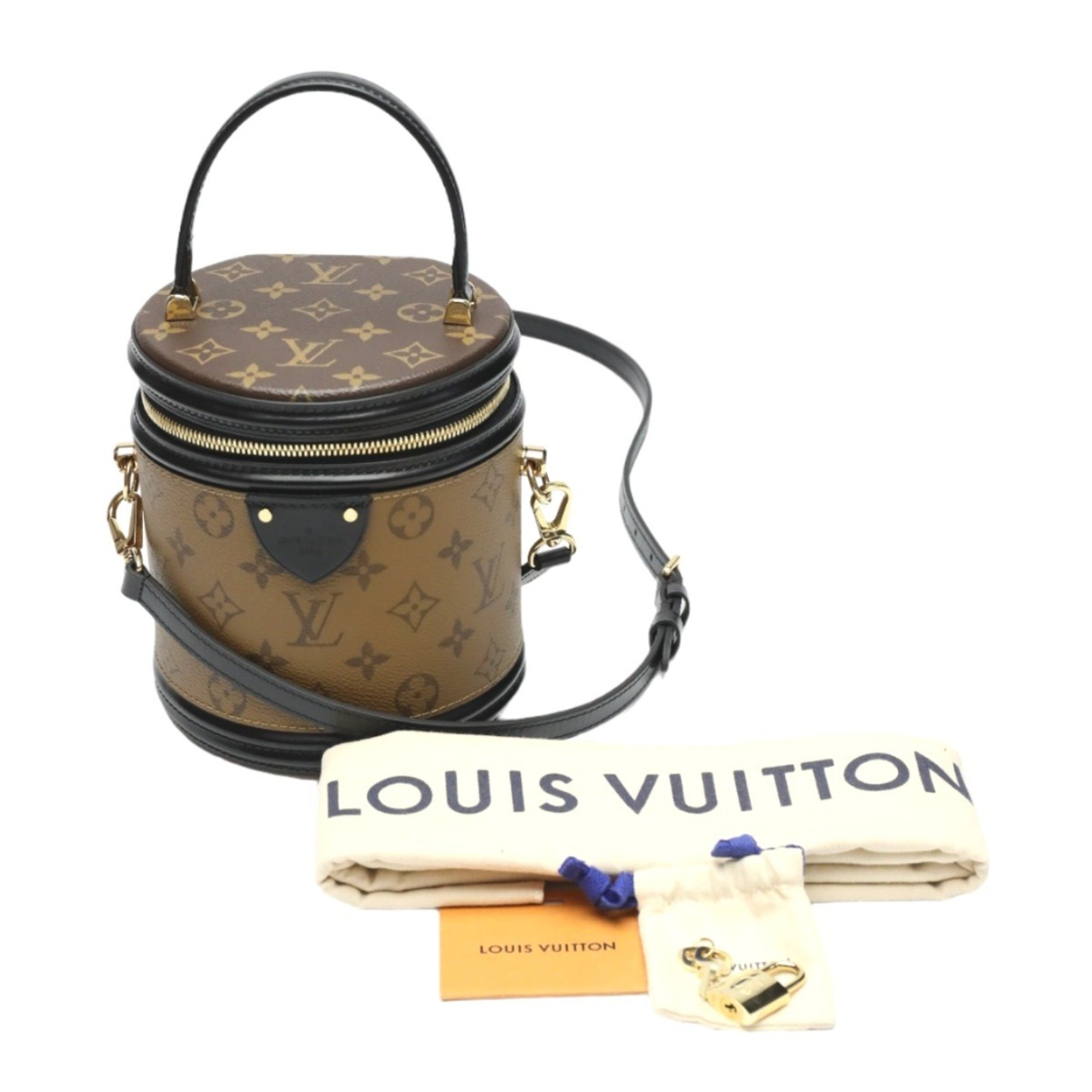 Louis Vuitton LOUIS VUITTON Shoulder Bag Cannes Monogram Canvas M43986 Brown LV