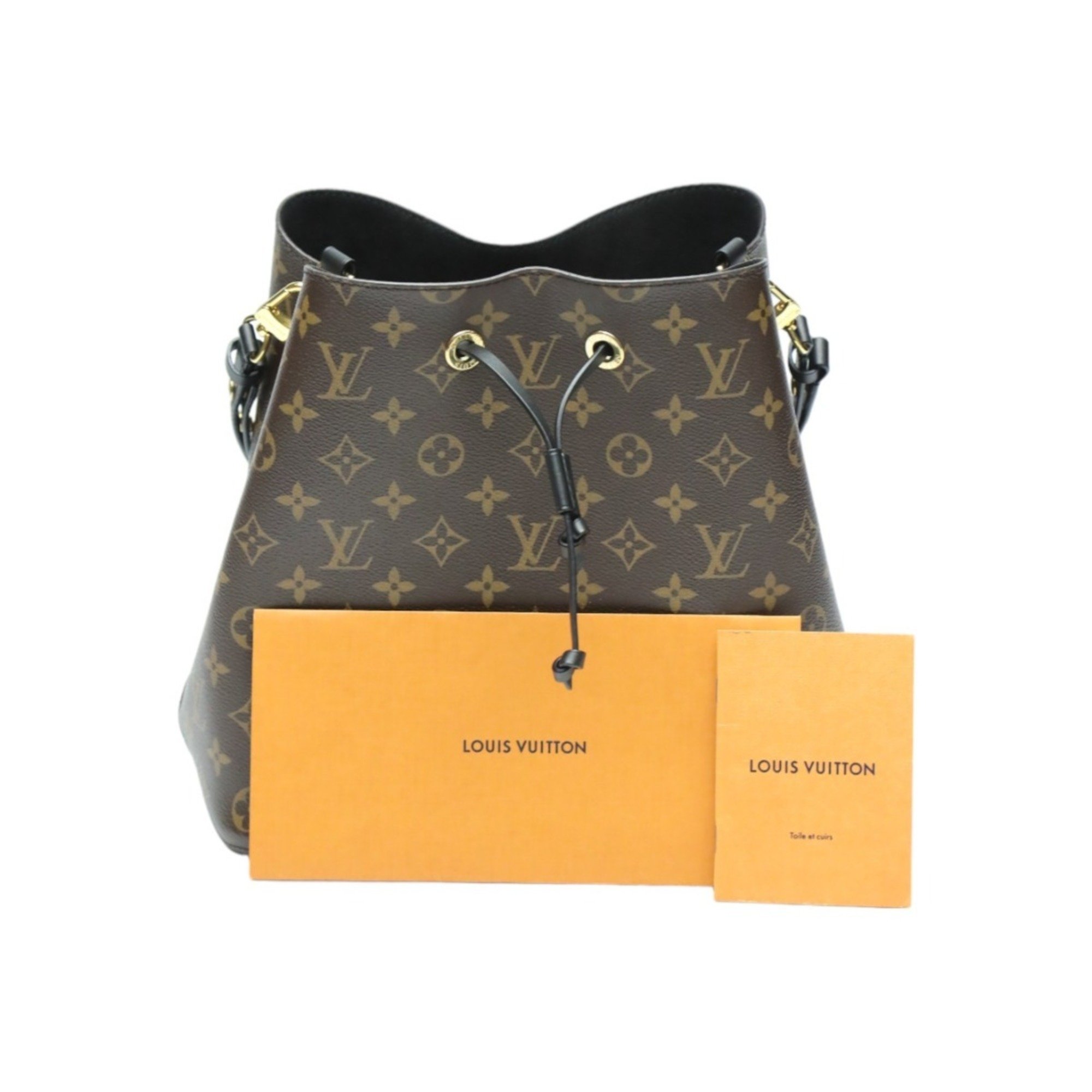 Louis Vuitton LOUIS VUITTON Shoulder Bag Monogram NeoNoe Canvas M44020 Noir LV