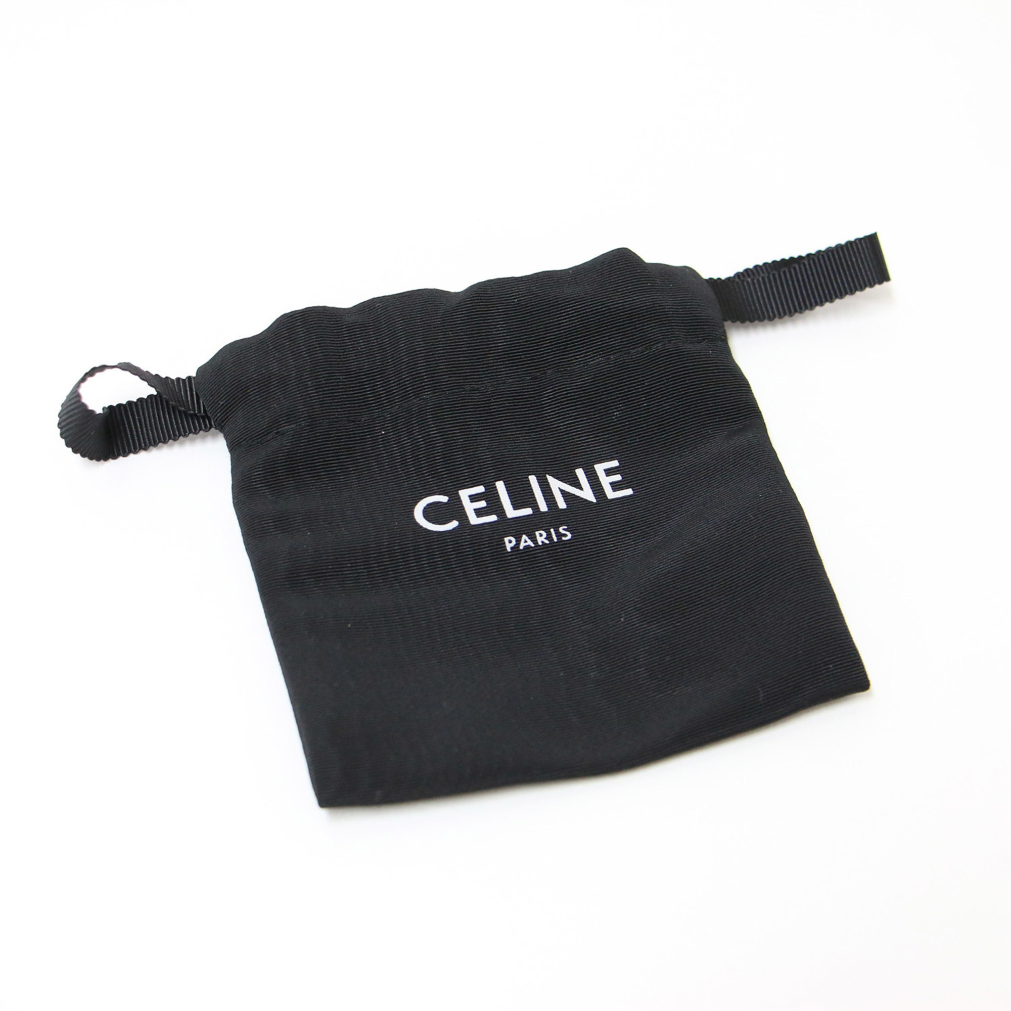 CELINE Ring Size: 52 (12) Form Square Large Gold Women's