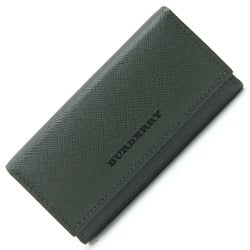 Burberry 4-key case 5504 Dark green leather 4 keys Nova check Men's BURBERRY