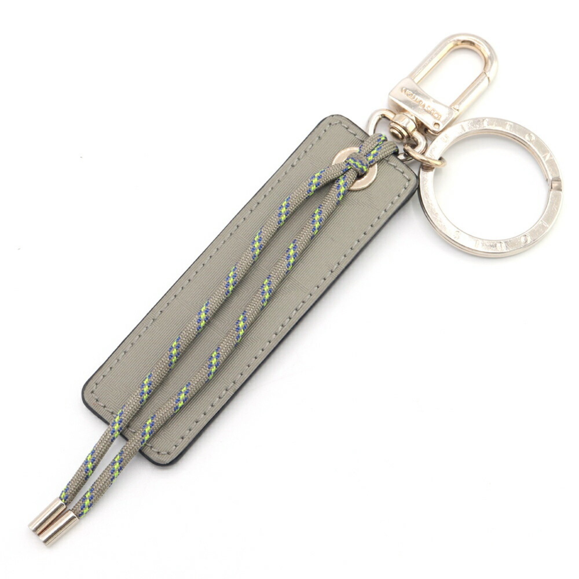 Louis Vuitton Keychain Portocle Tag Monogram Fluo MP2126 Keyring Bag Charm LV Men's LOUIS VUITTON