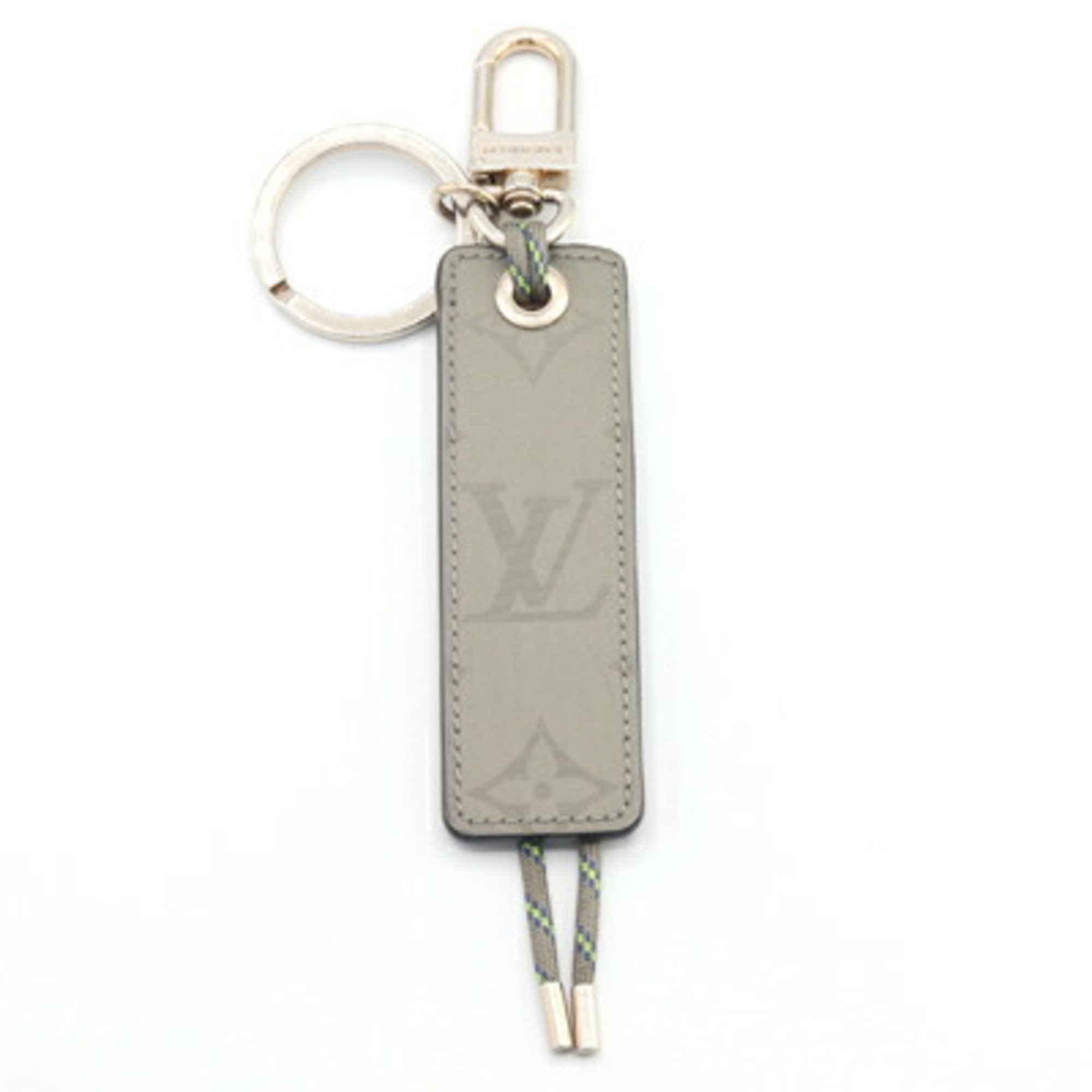 Louis Vuitton Keychain Portocle Tag Monogram Fluo MP2126 Keyring Bag Charm LV Men's LOUIS VUITTON