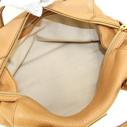 Prada Handbag 1BB031 Beige Leather Boston for Women PRADA