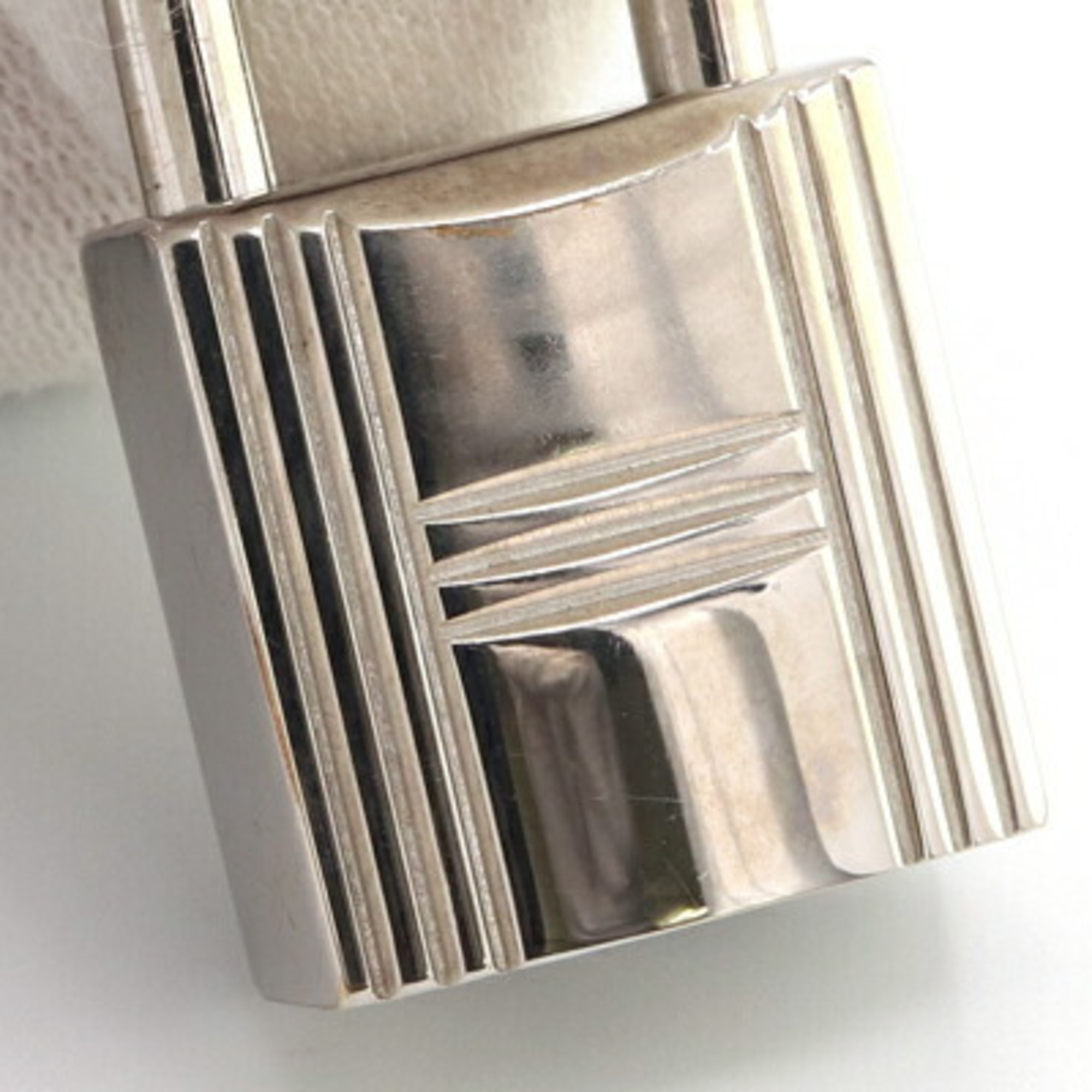 Hermes Padlock Silver Metal for Men and Women HERMES