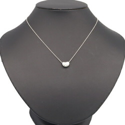 Tiffany Necklace Elsa Peretti Bean SV Sterling Silver 925 Pendant Choker Women's TIFFANY & CO