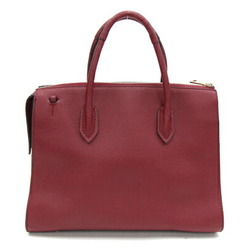 FURLA Handbag Amina 272323 Dark Red Leather Shoulder Bag for Women