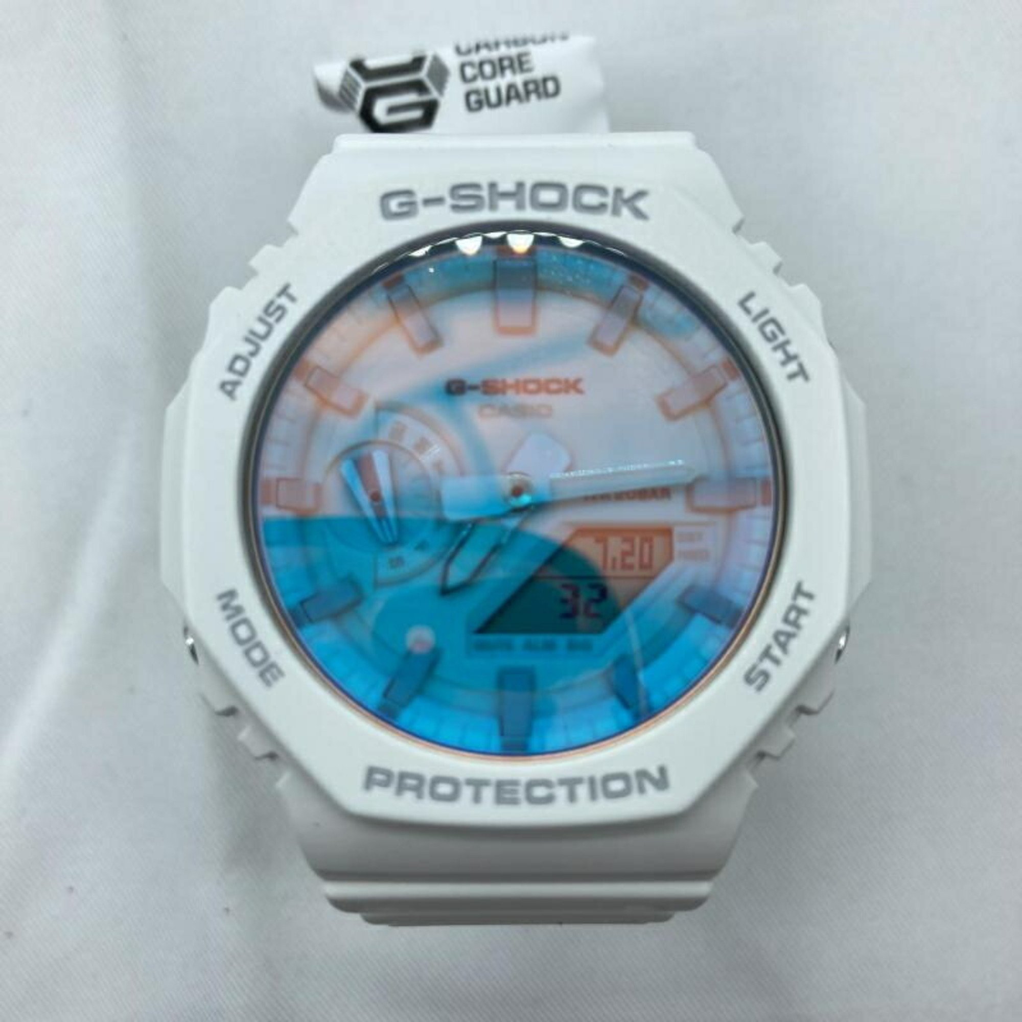 CASIO G-SHOCK BEACH TIME LAPSE Watch GA-2100TL-7AJF Series Casio G-Shock Ana-Digi White