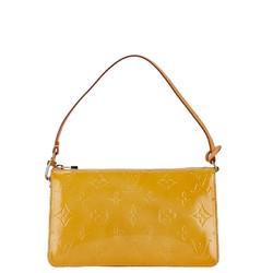 Louis Vuitton Monogram Vernis Lexington Pouch M91010 Yellow Patent Leather Women's LOUIS VUITTON