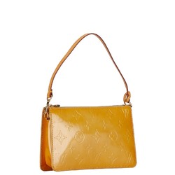 Louis Vuitton Monogram Vernis Lexington Pouch M91010 Yellow Patent Leather Women's LOUIS VUITTON