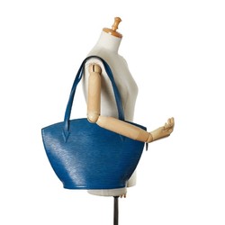 Louis Vuitton Epi Saint Jacques Tote Bag Shoulder M52265 Toledo Blue Leather Women's LOUIS VUITTON