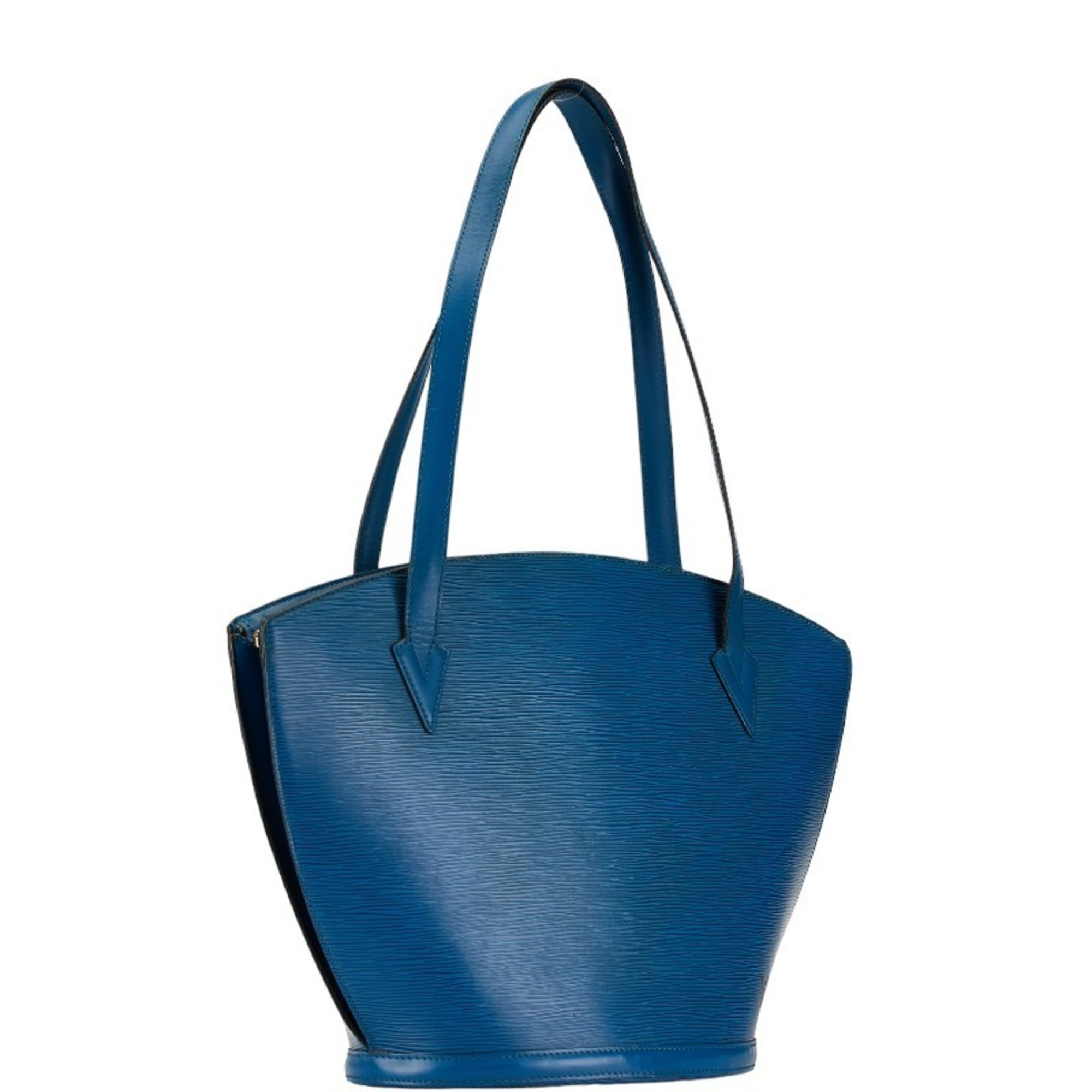 Louis Vuitton Epi Saint Jacques Tote Bag Shoulder M52265 Toledo Blue Leather Women's LOUIS VUITTON