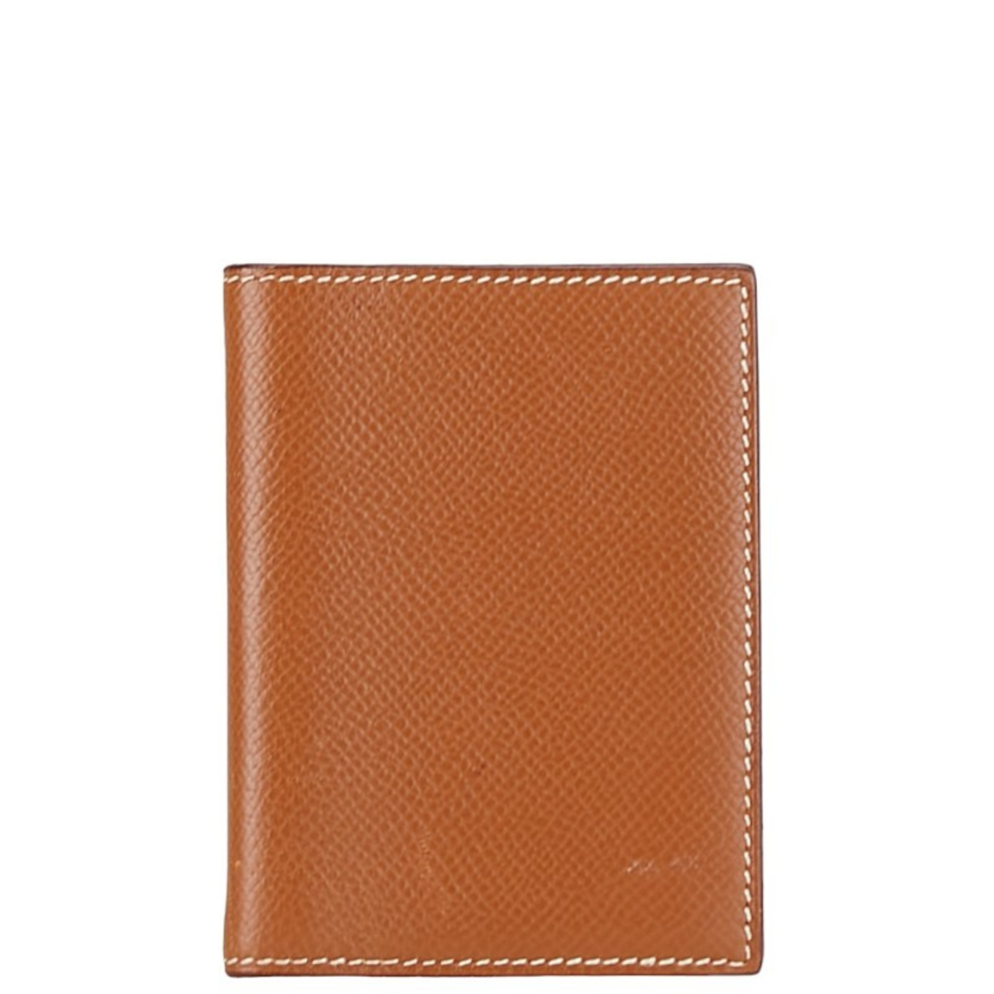 Hermes Agenda Planner Brown Leather Women's HERMES