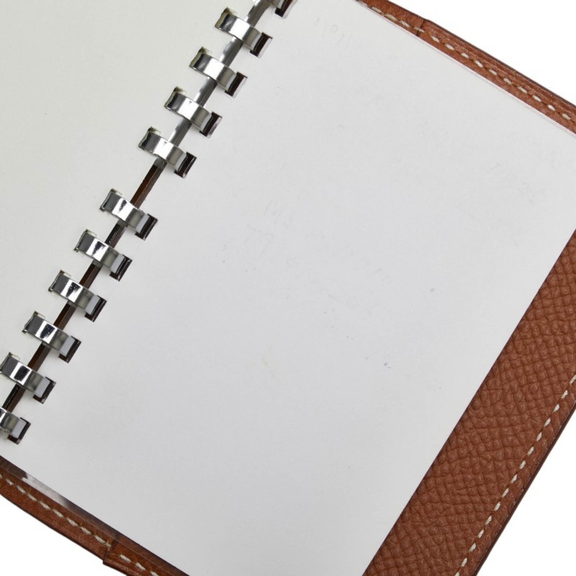 Hermes Agenda Planner Brown Leather Women's HERMES