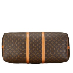 Louis Vuitton Monogram Keepall Bandouliere 60 Boston Bag Shoulder M41412 Brown PVC Leather Women's LOUIS VUITTON