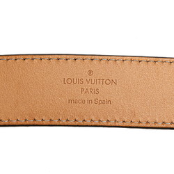 Louis Vuitton Monogram Vernis Santur Belt 34/85 M9480 Black Patent Leather Women's LOUIS VUITTON