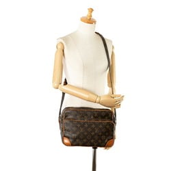 Louis Vuitton Monogram Nile Shoulder Bag M45244 Brown PVC Leather Women's LOUIS VUITTON