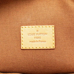 Louis Vuitton Monogram Lockit Handbag Tote Bag M40102 Brown PVC Leather Women's LOUIS VUITTON