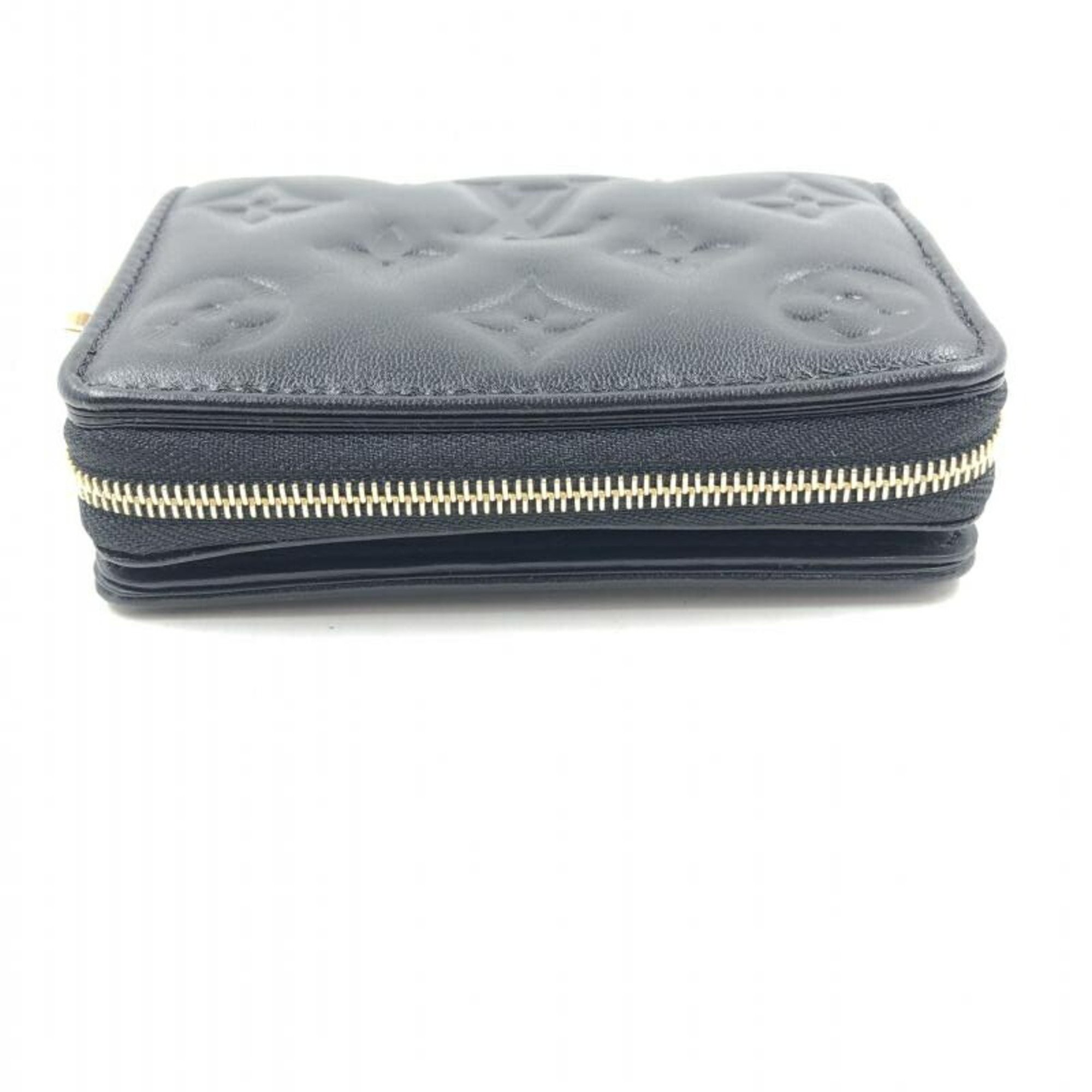 LOUIS VUITTON Monogram Portefeuille Lou M81599 Black Wallet